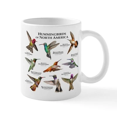 CafePress Hummingbirds Of North America Mug 11 oz Ceramic Mug (580600457)