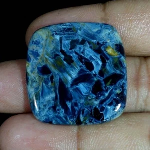 38.60 Cts AA+ Quality Golden Mix Fire Pietersite Cushion Cabochon Loose Gemstone - Picture 1 of 6