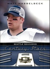 2006 Donruss Threads Football Century Stars Gold #CS-10 Matt Hasselbeck