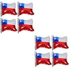 8 Pcs Chile Chilean Flag Balloon Decorations Chilean National Day Balloon Party