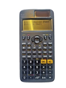 Casio FX-85GT X Classwiz wissenschaftlicher Taschenrechner schwarz getestet ohne Deckel - Bild 1 von 4