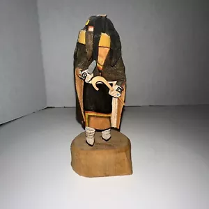 Hopi Tewa, Kachina By Andrea Auguh, Polacca AZ, 8” Tall - Picture 1 of 7