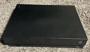 Microsoft Xbox One X Project Scorpio Edition 1TB - Schwarz - Nur Konsole - Sauber - Bild 1 von 4