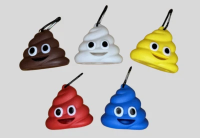 Dog Poop Bag Emoji Dispenser - Image 1 of 4