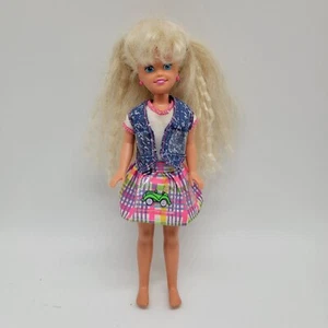 Vintage 90er Barbie Schwester Stacie Puppe - gebraucht - ohne Polly Pocket Puppen dabei - Bild 1 von 9