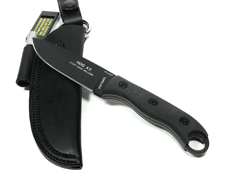 TOPS Fixed Blade Knife Hog 4.5 TPHOG45