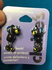 One Pair Of Claire's Googly Eyed Bear With Dangling Feet Front And Back Earrings