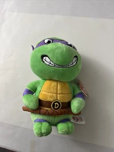 Ty Beanie Teenage Mutant Ninja Turtle Donatello 6" 1 gratis 1998 Serie 1 Karte - Bild 1 von 3