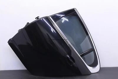 JAGUAR XFR 09 10 11 12 13 14 15 DRIVER CONJUNTO DE PORTA TRASEIRA ESQUERDA PELE PRETA FABRICANTE DE EQUIPAMENTO ORIGINAL IQ - Imagem 1 de 4