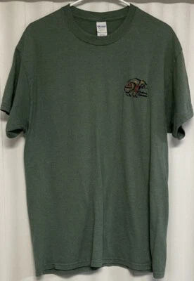 Camiseta Victoria Canada manga corta hombre grande verde.  8589 Foto 1 de 3