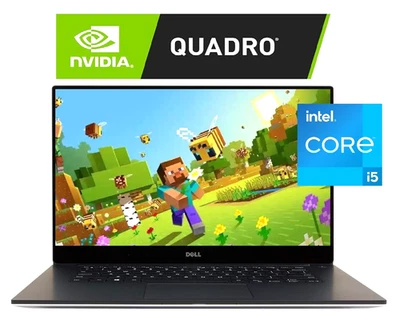 15.6 戴尔游戏笔记本电脑:英特尔 i5! 16GB RAM ~ 512GB NVME 固态硬盘! Nvidia Quadro! — 第 1/4 张图片