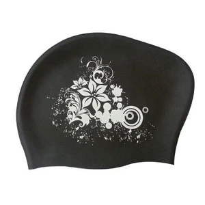 Swimming Cap Waterproof Silicone Swim Pool Hat For Adult Men Women Long Hair - Picture 1 of 11