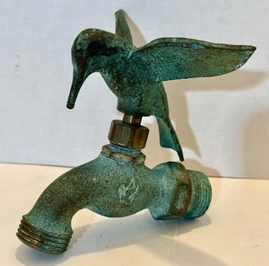 Vintage Humming-Bird Tap Faucet Garden Home Yard Decor Living Outdoor - Picture 1 of 13