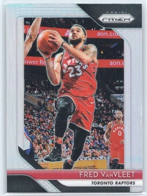 2018-19 Panini Prizm Silver Holo Fred VanVleet Rookie Toronto Raptors #103 - Image 1 of 2