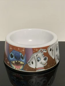 Disney Perros 6” Melamina Comida para Mascotas Cuencos Puntada Dama Dálmatas Pluto Trudeau - Imagen 1 de 5
