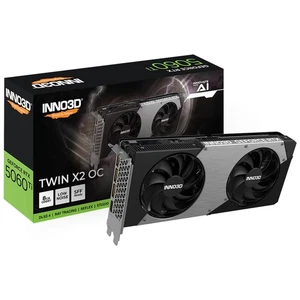 Inno3D RTX 5060 Ti 8GB TWIN X2 OC N506T2-08D7X-193075N GDDR7 PCIe 5.0 x16 - Picture 1 of 3