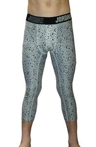 Nike DRI-FIT Jordan Jumpman Boy's Size Large Training Tights Pants FREE SHIP $40 - Picture 1 of 9