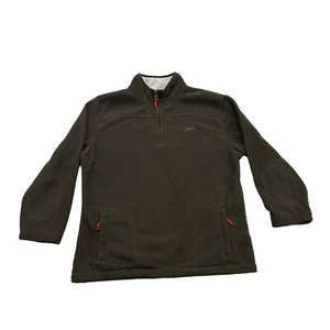 JHA Pullover Damen 2XL braun Thermo Fleece gefüttert 1/4 Zip Pulli Fossa - Bild 1 von 12