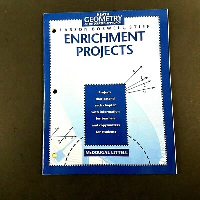 Geometry: An Integrated Approach : Enrichment Copymasters (1998, Other) - Image 1 of 4