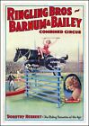 Cirque Ringling Bros Barnum Bailey R234-Poster Hq 40X60cm D'une Affiche Vintage