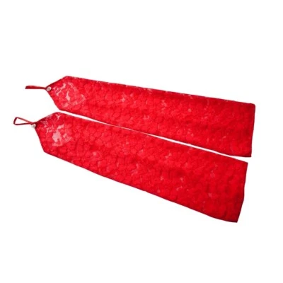 Guantes sin dedos hasta el codo para mujer novia boda encaje brazo uso graduación fiesta Foto 1 de 4