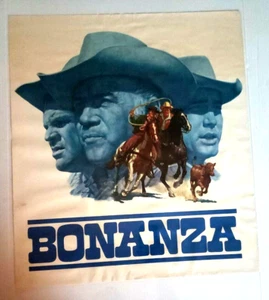 Bonanza TV promotional poster Movie Poster 24x21 NBC 1966 - Picture 1 of 11