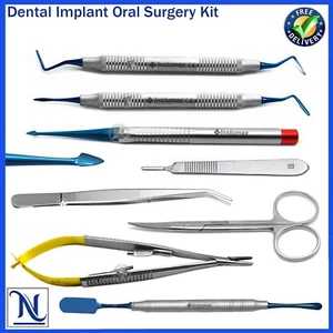 Kit de instrumentos de extracción veterinaria PDL de cirugía periodontal dental de encías - Imagen 1 de 5