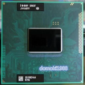 Intel Core I7-2620M SR03F I7-2640M SR03R Socket G2 laptop CPU - Picture 1 of 4