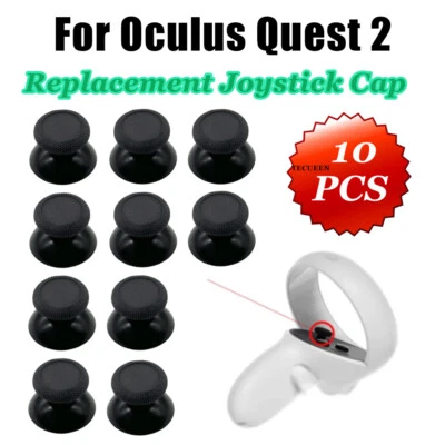 IVYUEEN 10pcs Replacement Joystick Caps for Oculus Quest 2 VR Controller Repair Parts