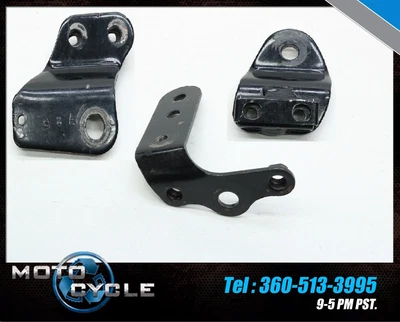 2002 02 SUZUKI VS800 INTRUDER VS 800 PLACAS DE MONTAGEM DE QUADRO MOTOR S34 - Imagem 1 de 4