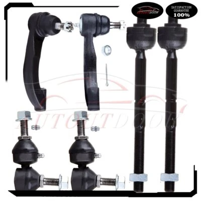 Barra estabilizadora de extremo de barra de amarre interior de dirección delantera apta para Dodge Stratus 1995-2006 Foto 1 de 4