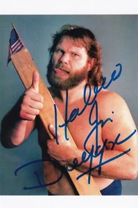Hacksaw Jim Duggan Signed 4x6 Photo MSW GCW UWF WWF WCW WWE Picture Autograph - Picture 1 of 24