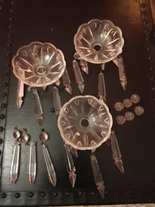 Ricambi Di Cristallo - Ricambi per lampadari lotto 12 pezzi - Foto 1 di 2