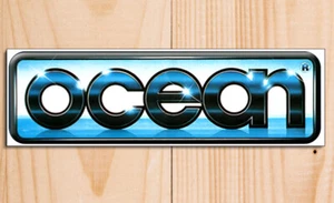 Logotipo del océano juegos de computadora placas de metal signos imagen póster - Imagen 1 de 2