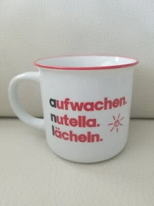 Nutella German Language Coffee Mug "Wake Up Nutella Smile" Konitz - Picture 1 of 8
