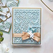 Lace Border Background Metal Cutting Dies Scrapbooking Cut Embossing Stencils