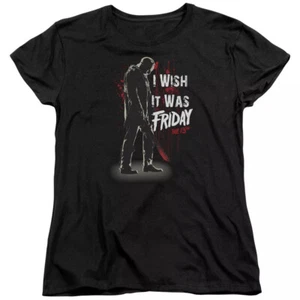 Camiseta para mujer Friday The 13th "Wish It Was Friday" - Imagen 1 de 3