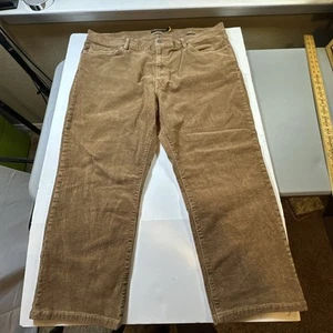 Polo Ralph Lauren pantaloni in velluto a coste uomo grandi e alti vestibilità classica marrone 44X30 #0390 - Foto 1 di 20