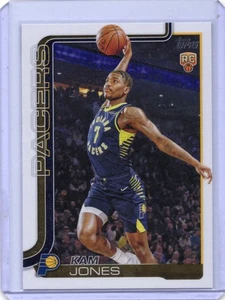 2025-26 Topps Basketball - Kam Jones (RC) #239 Indiana Pacers  - Picture 1 of 2