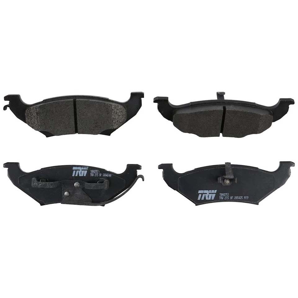 TRM0751 TRW Brake Pad Sets 2-Wheel Set Rear for Dodge Caravan Grand Voyager Neon - Image 1 of 1