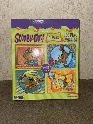 Juego de rompecabezas de colección Cartoon Network Scooby Doo paquete de 4 100 piezas Foto 1 de 3