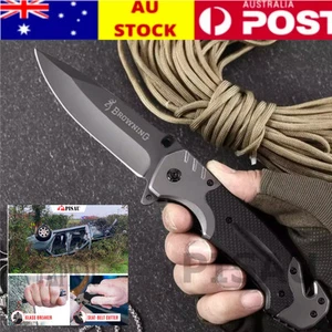Browning Knife Folding Opening Pocket Knife (Hunting, Camping, Survival, Fishing - Picture 1 of 8