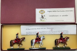Zinnfiguren: Regno delle due Sicilie, Carabinieri a cavallo. ORIGINAL BOX. - Picture 1 of 2