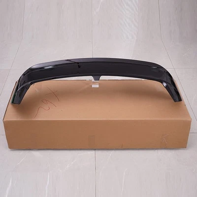 For 2021 2022 2023 Volkswagen VW Golf 8 Mk8 GTI R Rear Roof Spoiler Glossy Black - Image 1 of 4