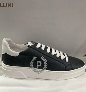 POLLINI scarpa Uomo man BLACK in pelle size Eu 41 SP01 - Picture 1 of 17