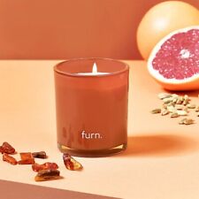 Furn Wildings Amber Glass Scented Candle (RV2935)
