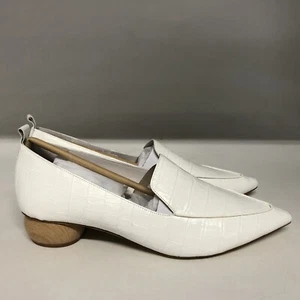 Jeffrey Campbell Vinny Heeled Flat White Women's Size 10 Medium - Picture 1 of 7