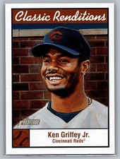 2001 Topps Heritage Classic Renditions #CR10 Ken Griffey Jr. - HOF NM-MT