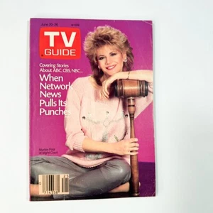 TV Guide Magazine June 20, 1987 Markie Post of Night Court, No Label - Picture 1 of 4