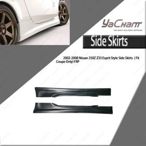 Faldones laterales estilo FRP Esprit (solo se ajustan a cupé) para Nissan 350Z Z33 2002-2008 - Imagen 1 de 24